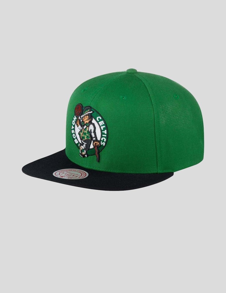 Gorra MITCHELL & NESS celtics 2 tone 2.0 snapback green/black