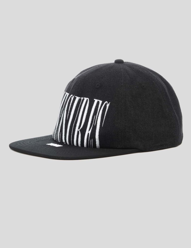 Gorra PLEASURES stretch snapback black