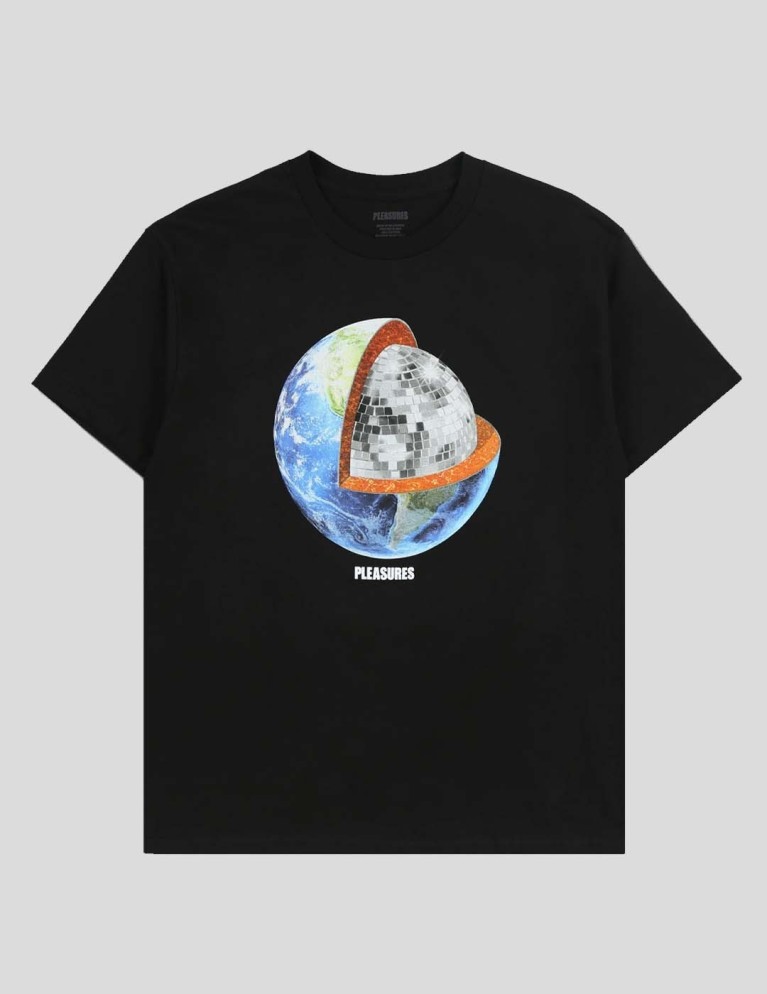 Camiseta PLEASURES dance tee black