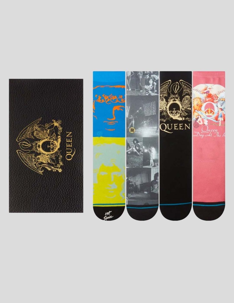 Calcetines STANCE queen box set 4 socks multi