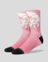 Calze STANCE corsa calze polverosa rosa