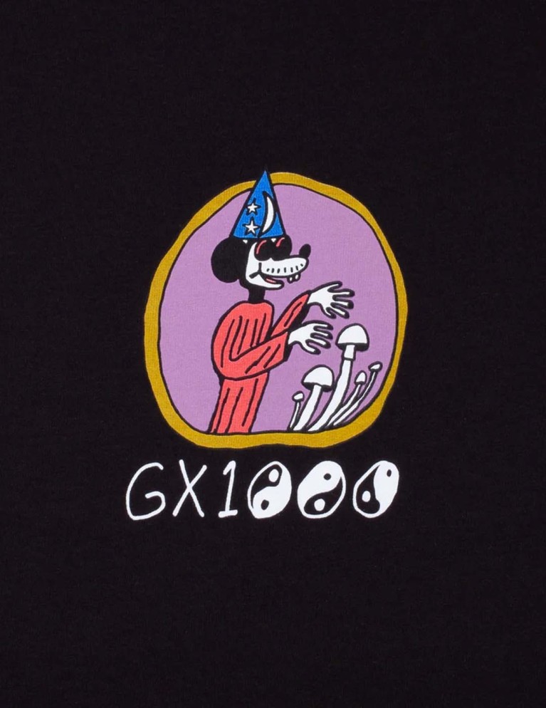 Camiseta GX1000 magician tee black