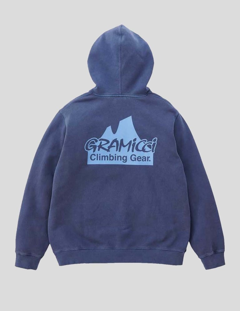 Sudadera GRAMICCI climbing gear hoodie navy pigment