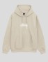 Felpa STUSSY logo stock applicare cappuccio khaki