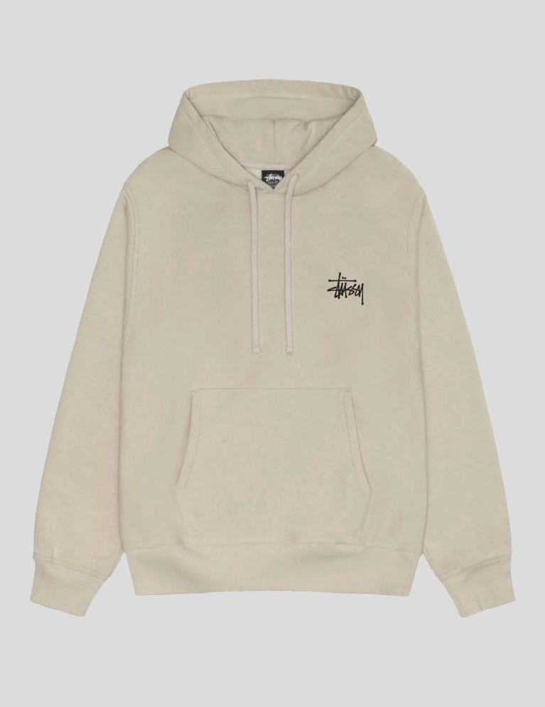 Sudadera STUSSY basic stussy hood khaki