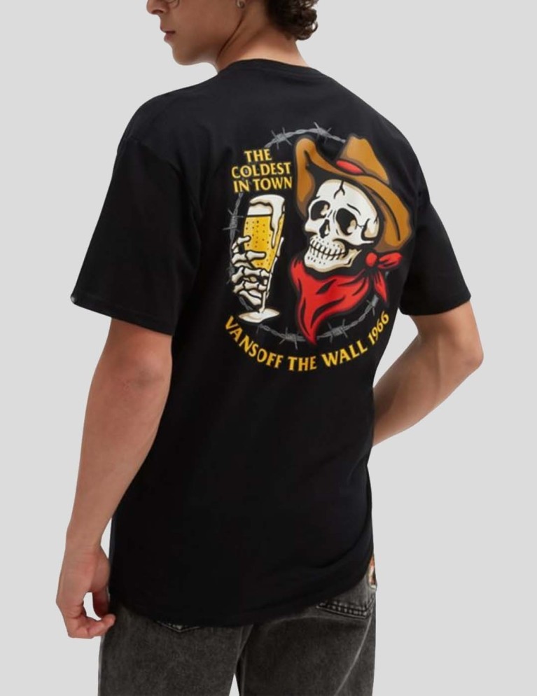 Camiseta VANS  coldest in town tee black