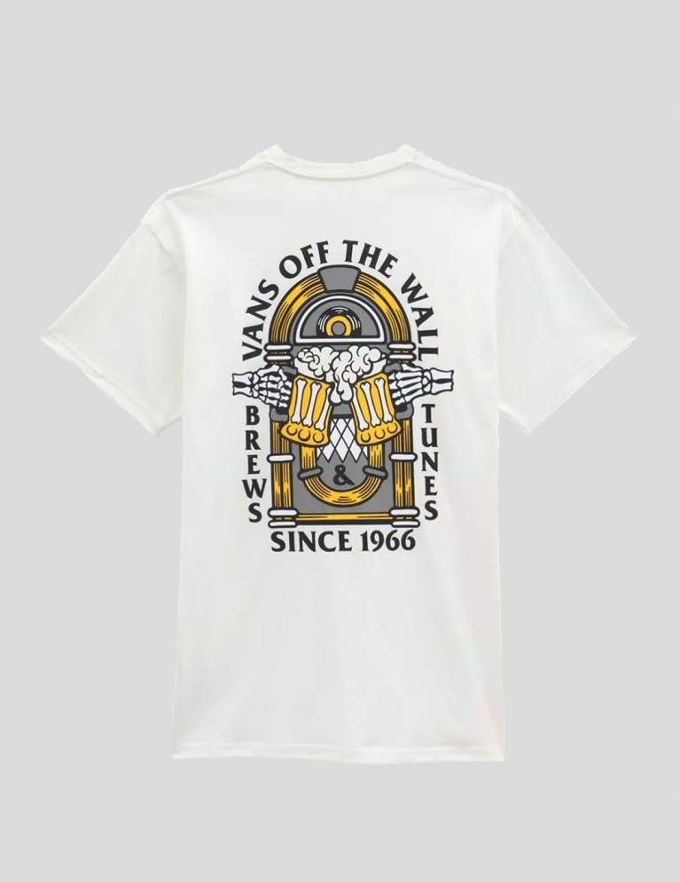 Camiseta VANS  brew bros tee marshmallow
