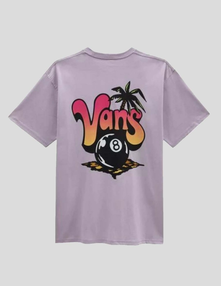 Camiseta VANS  paradise vans palm tee lavander
