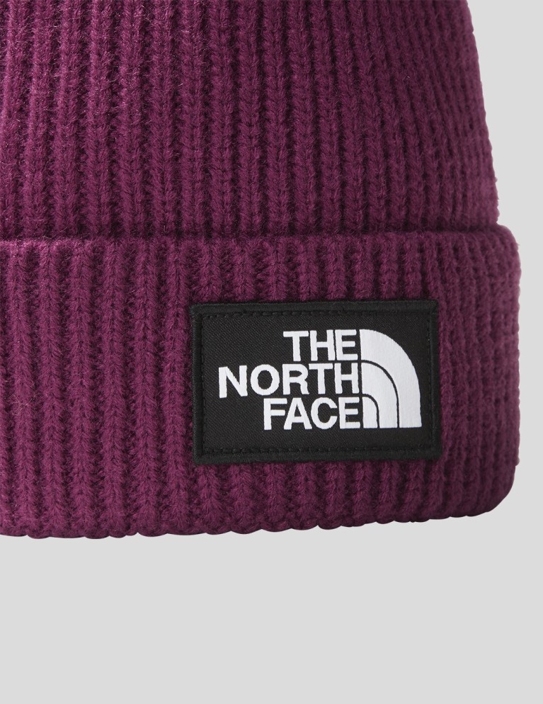 Gorro THE NORTH FACE logo box cuf beanie boysenberry