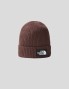 Gorro THE NORTH FACE logo box cuf beanie coal brown