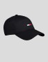 Gorra TOMMY JEANS flag cap black