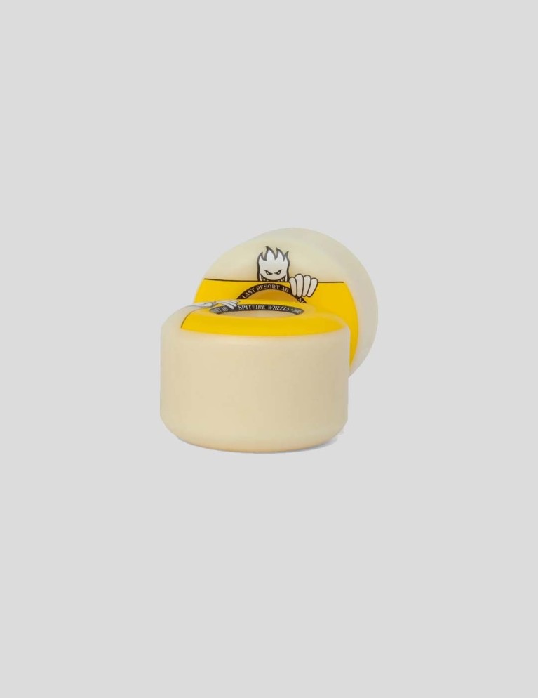 Hardware LAST RESORT AB x spitfire formula four radial full wheels yellow 
