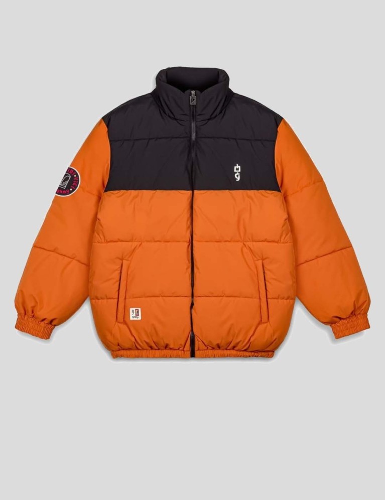 Cazadora GRIMEY x oj vita deorum puffer jacket orange