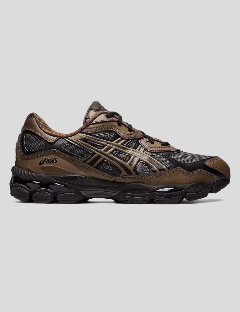Zapatillas ASICS gel-nyc dark sepia/clay canyon