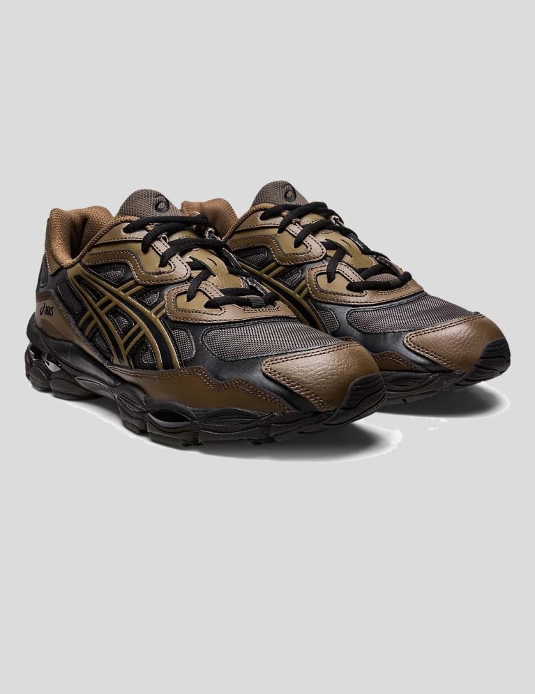 Zapatillas ASICS gel-nyc dark sepia/clay canyon