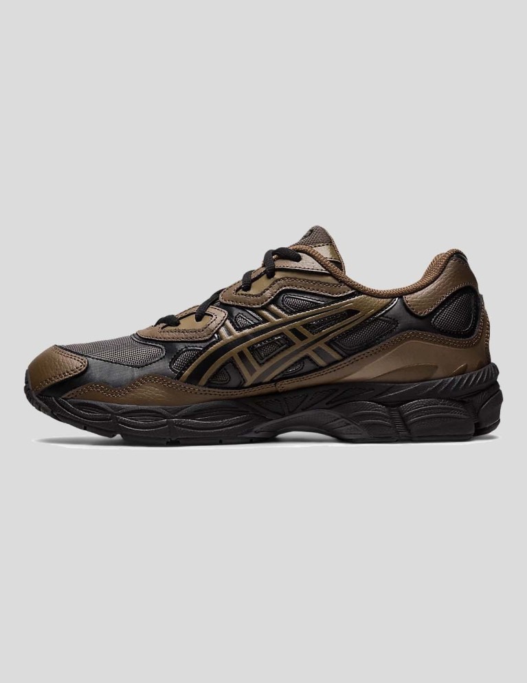 Zapatillas ASICS gel-nyc dark sepia/clay canyon