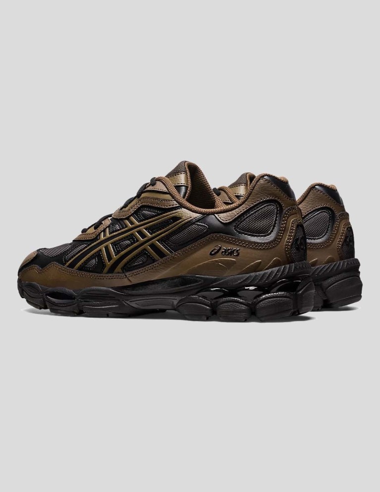 Zapatillas ASICS gel-nyc dark sepia/clay canyon