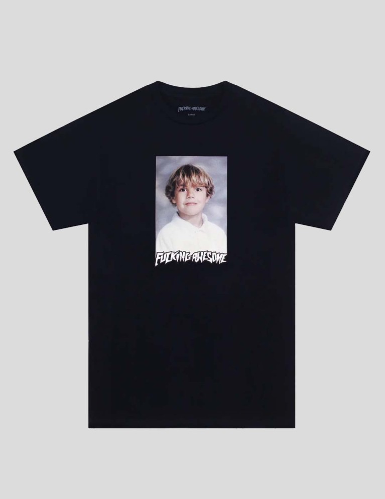 Camiseta FUCKING AWESOME  curren caples class photo tee black