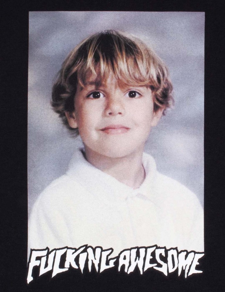 Sudadera FUCKING AWESOME  curren caples class photo hoodie black
