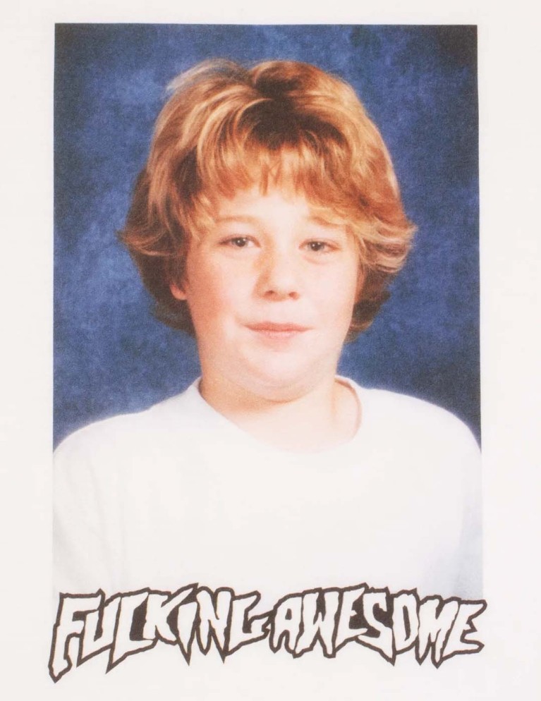 Camiseta FUCKING AWESOME  jake anderson class photo tee white