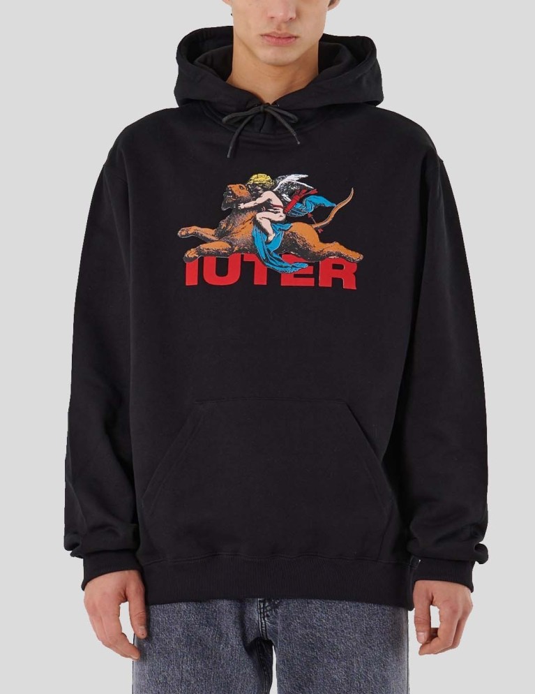 Sudadera IUTER cupid hoodie black