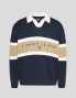 T-shirt TOMMY JEANS trophy neck rugby polo jumper multi