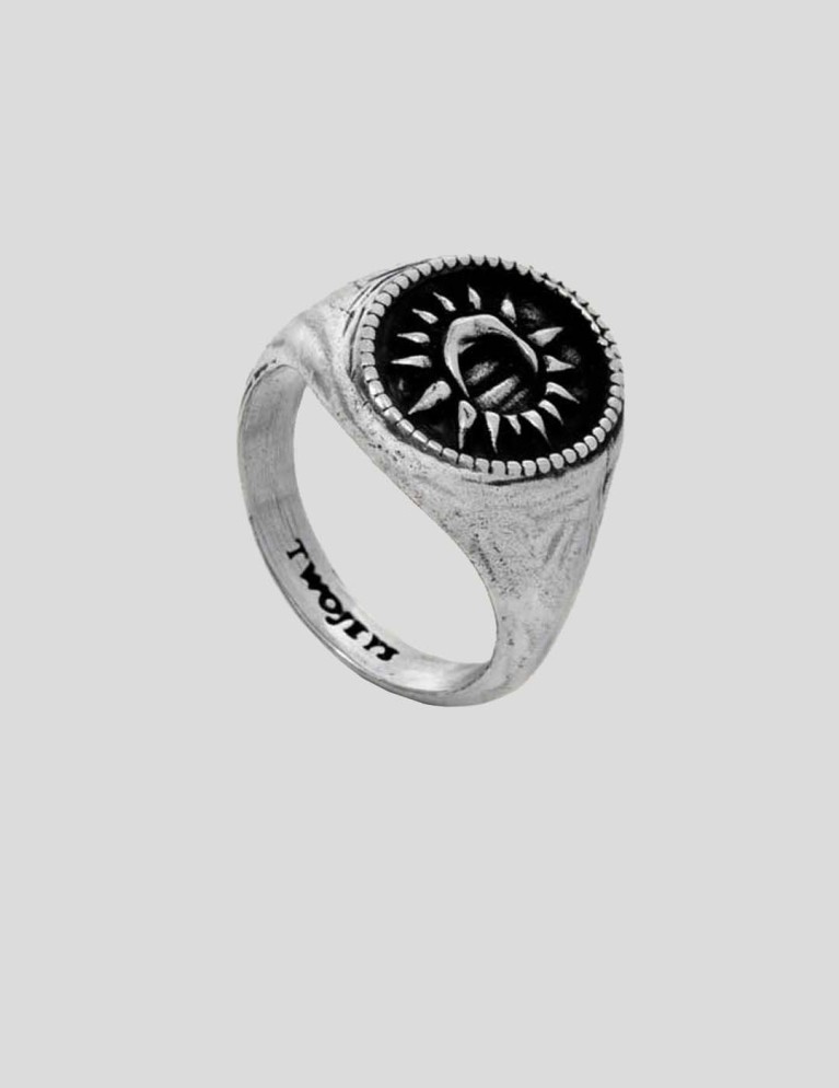 Accesorios TWOJEYS midnight ring silver