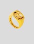 Acessórios TWOJEYS framed ring gold