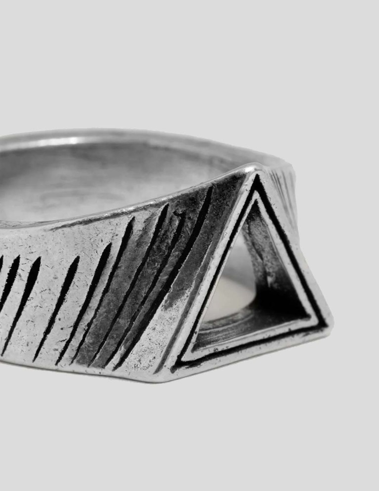 Accesorios TWOJEYS triangle ring silver