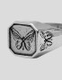 Acessórios TWOJEYS butterfly effect ring silver