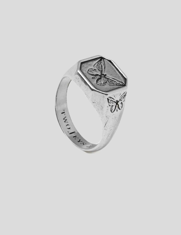Accesorios TWOJEYS butterfly effect ring silver