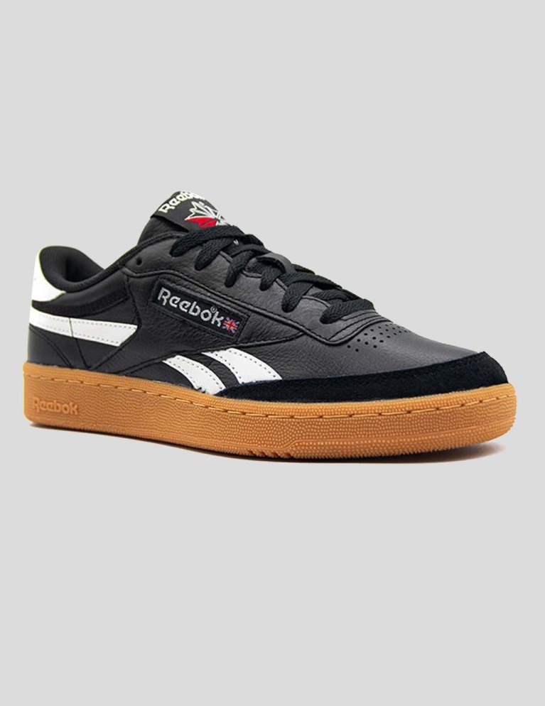 Zapatillas REEBOK  club c revenge vintage black/white/gum