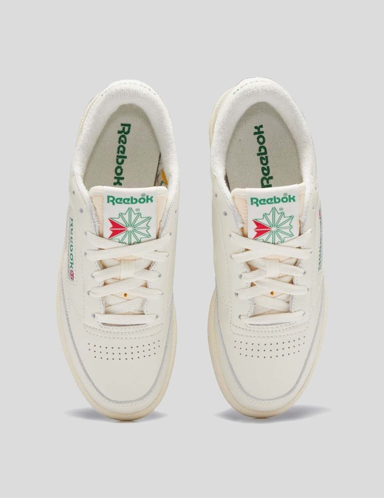 Zapatillas REEBOK  club c 85 vintage chalk/paperwhite/glengreen