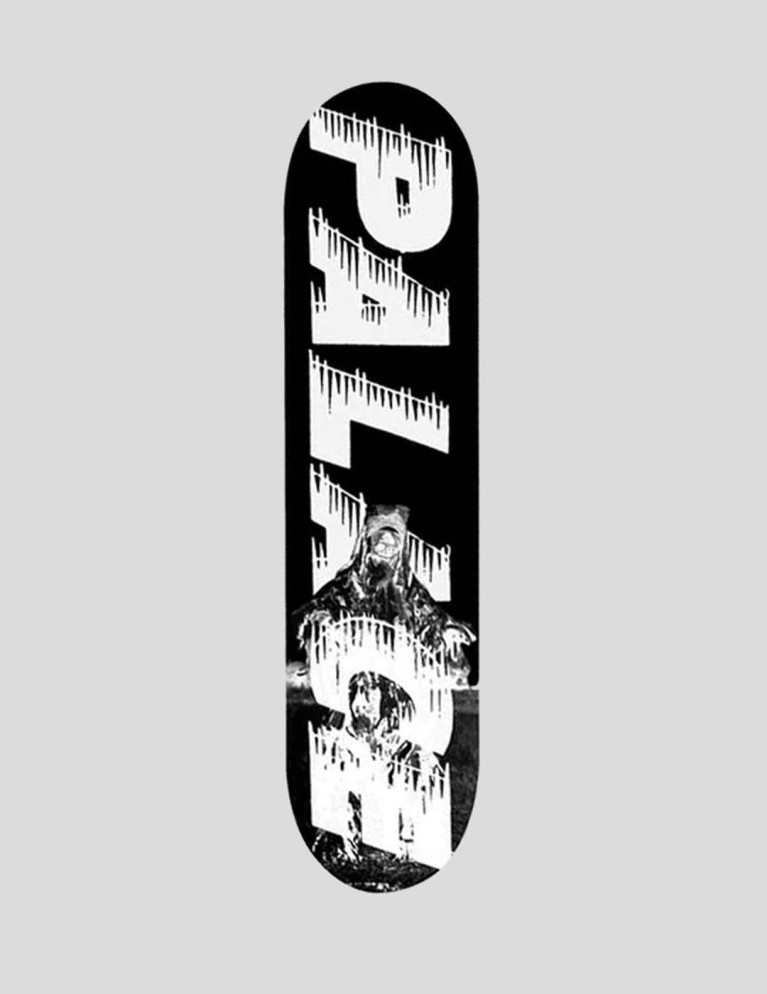 Tabla PALACE bankhead 7.75" deck black/white