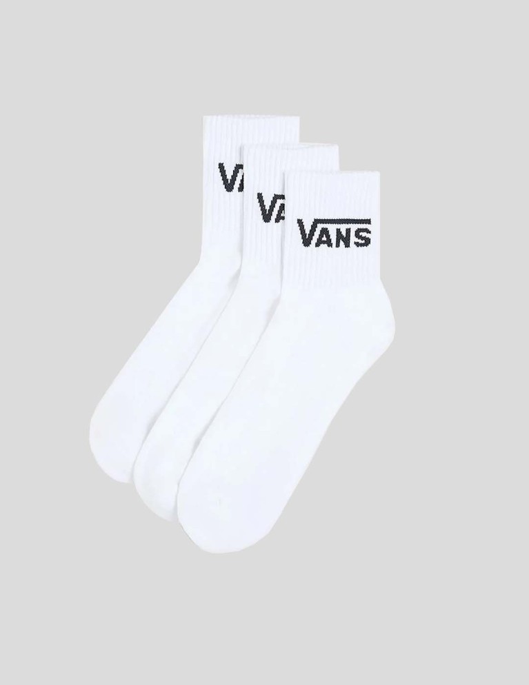Calcetines VANS  classic half crew socks white