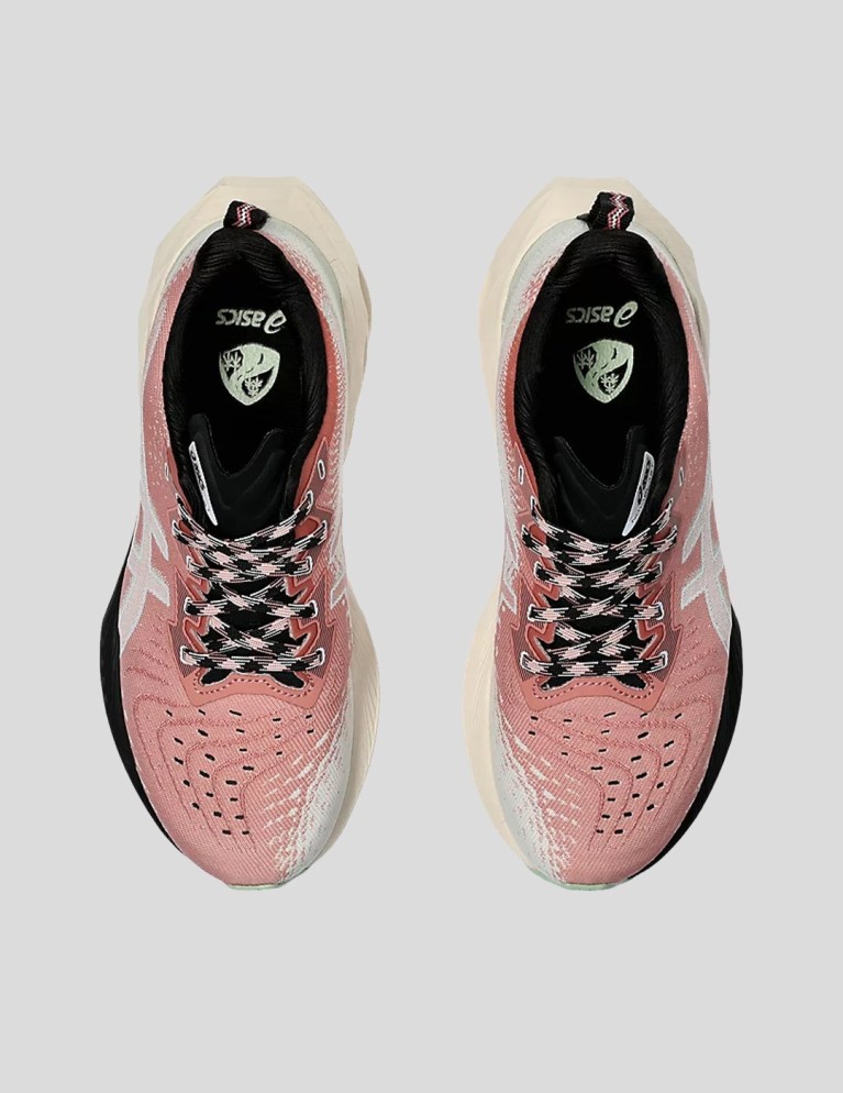Zapatillas ASICS novablast 4 tr  nature bathing / rose rouge 