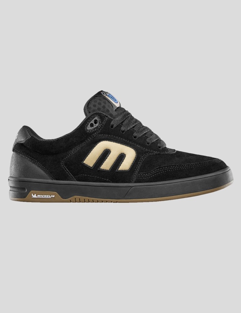 Zapatillas skate ETNIES the aurelien michelin  black/gold
