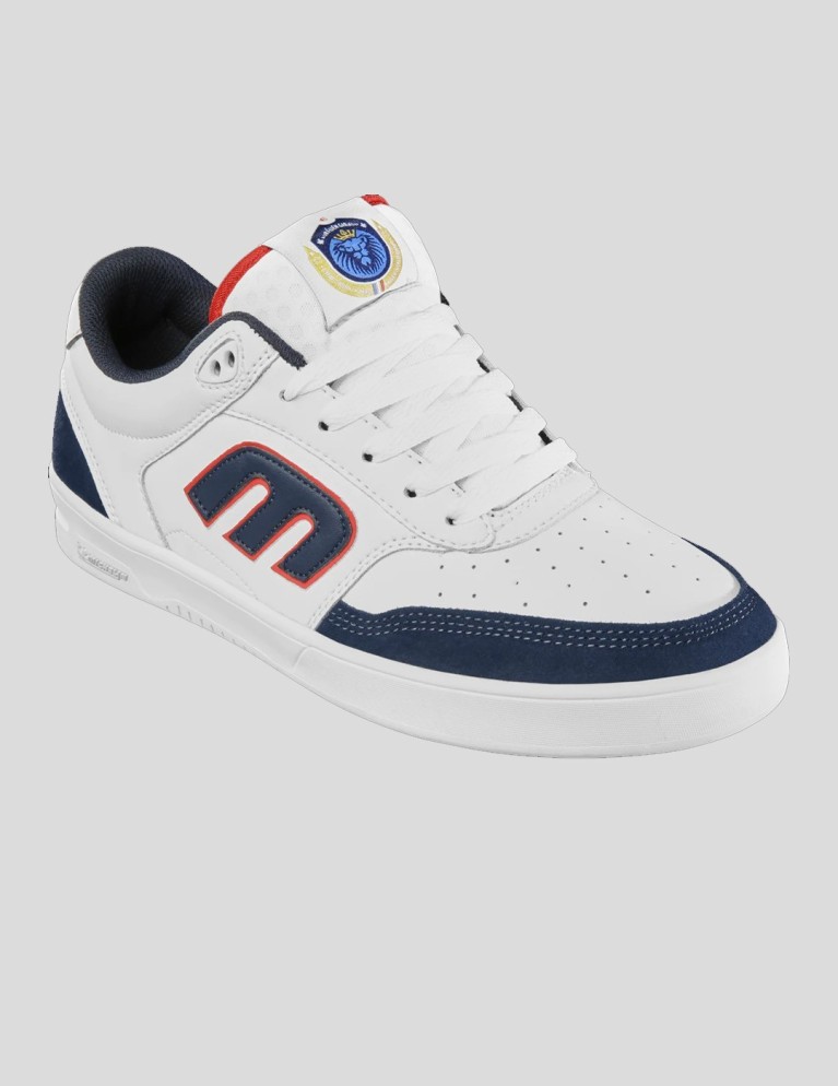 Zapatillas skate ETNIES the aurelien michelin  white/navy/red