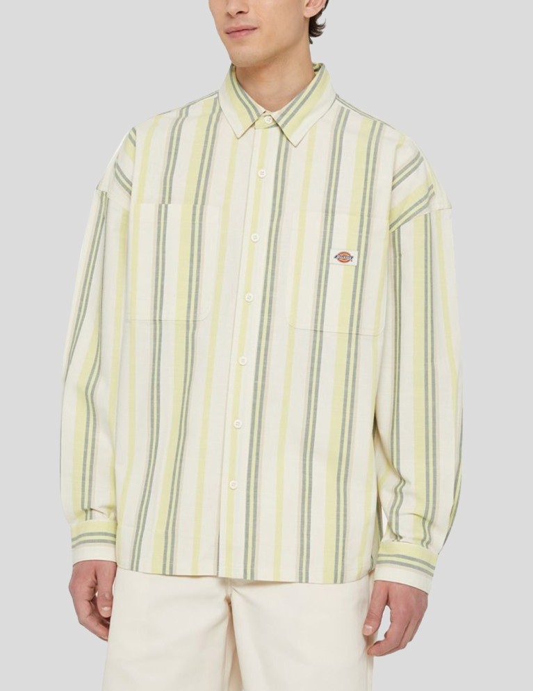 Camisa DICKIES glade spring shirt vertical stripe