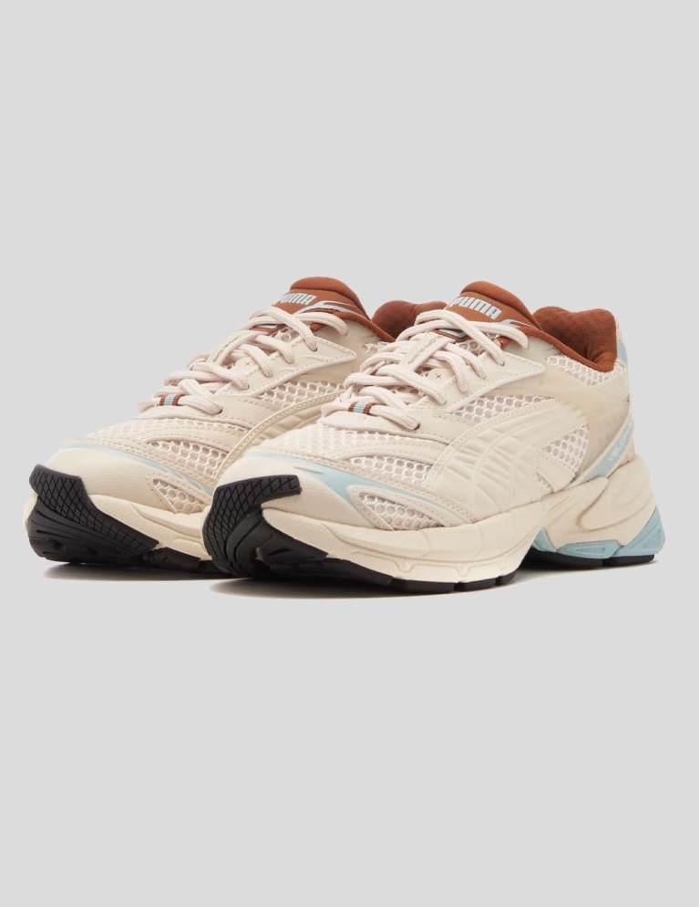 Zapatillas PUMA velophasis alpine snow/turquoise surf