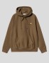 Sudadeira CARHARTT WIP hooded american script sweatshirt lumber