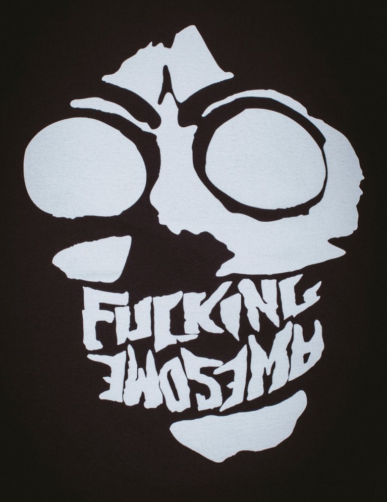 Camiseta FUCKING AWESOME  fangs tee black