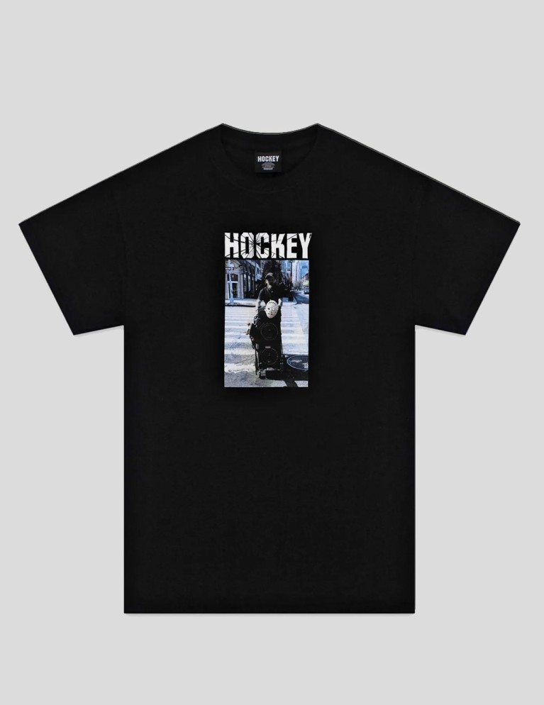 Camiseta HOCKEY crosswalk tee black