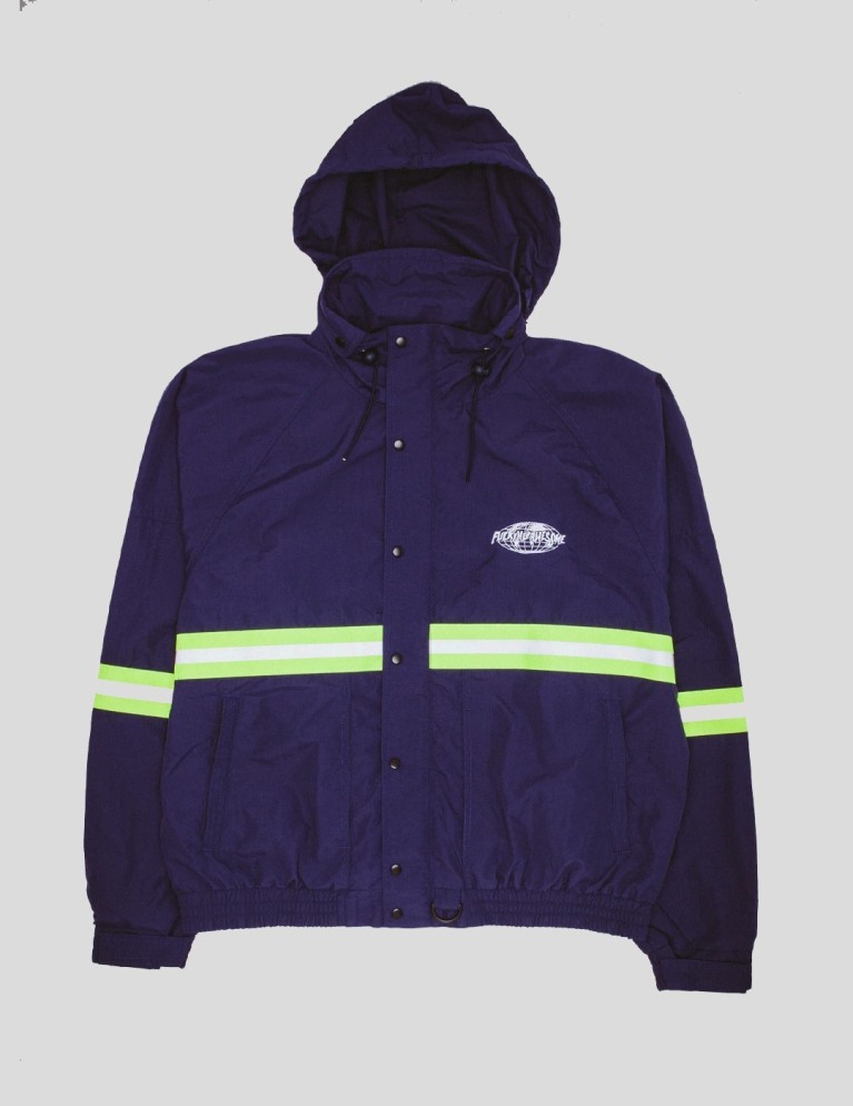 Chaqueta FUCKING AWESOME  high vis jacket blue
