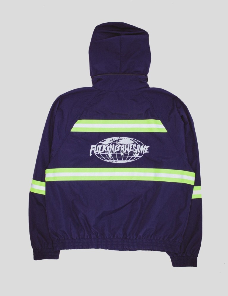 Chaqueta FUCKING AWESOME  high vis jacket blue