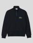 LASOSTE felpa trimestre zip noir