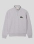 LASOSTE felpa trimestre zip argente chine
