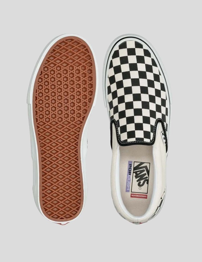 Zapatillas VANS  skate slip-on checkerboard black/white