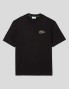 LAPOSTE T-shirt vestibilità sciolta noir