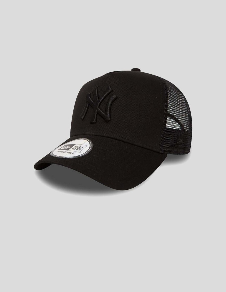 Gorra NEW ERA new york yankees clean trucker cap black